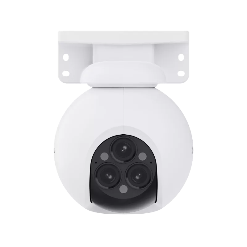 Câmara de vigilância IP EZVIZ H80f exterior 2560x1440 com fios esférica