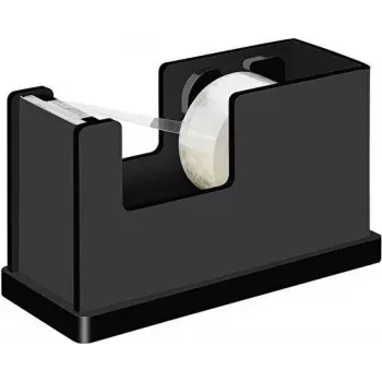 Dispensador de fita Wedo 63 9001 acrílico preto