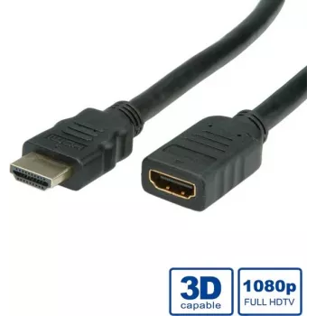 Cabo HDMI High Speed + Ethernet VALUE 5 m