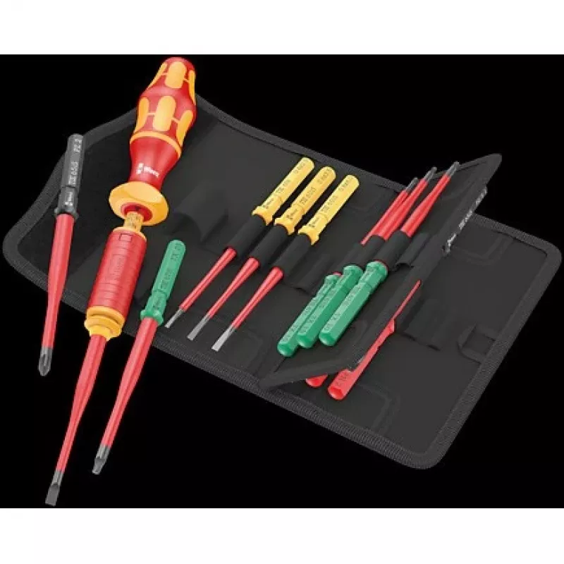 Wera 05006605001 conjunto de chaves de fenda dinamométricas Kraftform Kompakt VDE 15