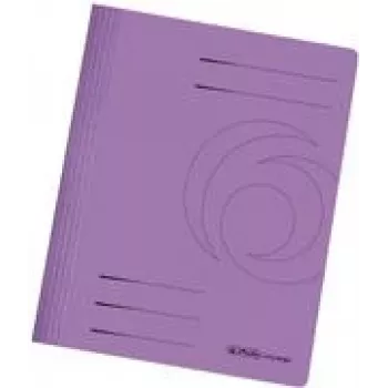 Dossier manila Herlitz 11036944 cartão violeta A4