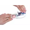 Corta-unhas com lupa