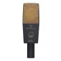 Microfone AKG C414 XLII dourado, cinzento microfone de palco/atuação