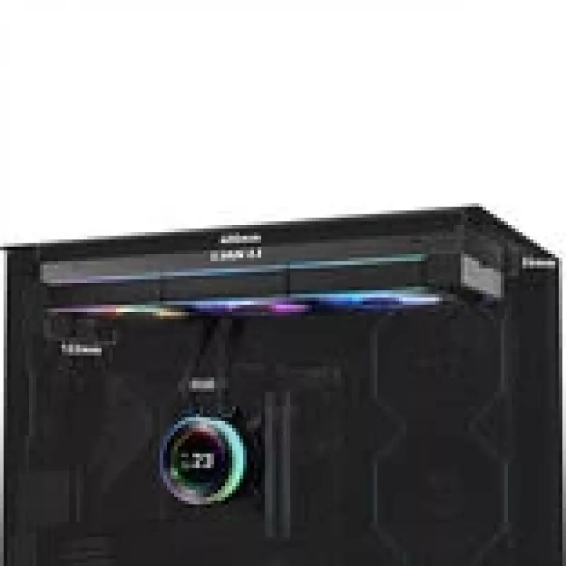 Arrefecedor líquido all-in-one para processador Lian Li GA II Hydroshift II LCD-C 360CL 12 cm preto 1 unid.