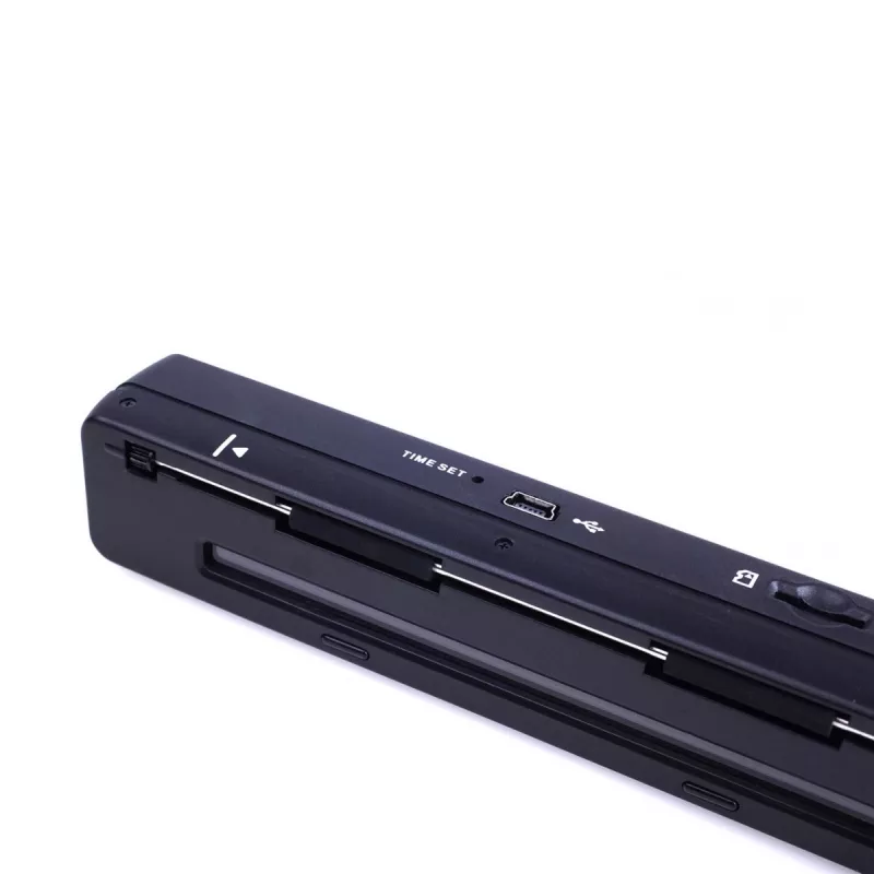 Leitor de caneta MEDIA-TECH MT4090, preto, indicador LED, USB 2.0, MicroSD, pilha AAA