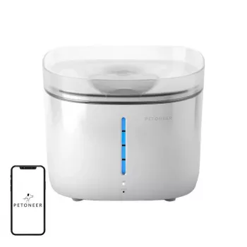 Fonte de água para animais Petoneer Fresco Ultra PN-110039-03 2L — funcionamento silencioso