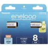 Pilhas recarregáveis PANASONIC ENELOOP AA 2000 mAh 8 unid. (BK-3MCDE/8HH)