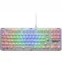 Crystal Shark, Teclado Gaming branco, layout DE, KTT