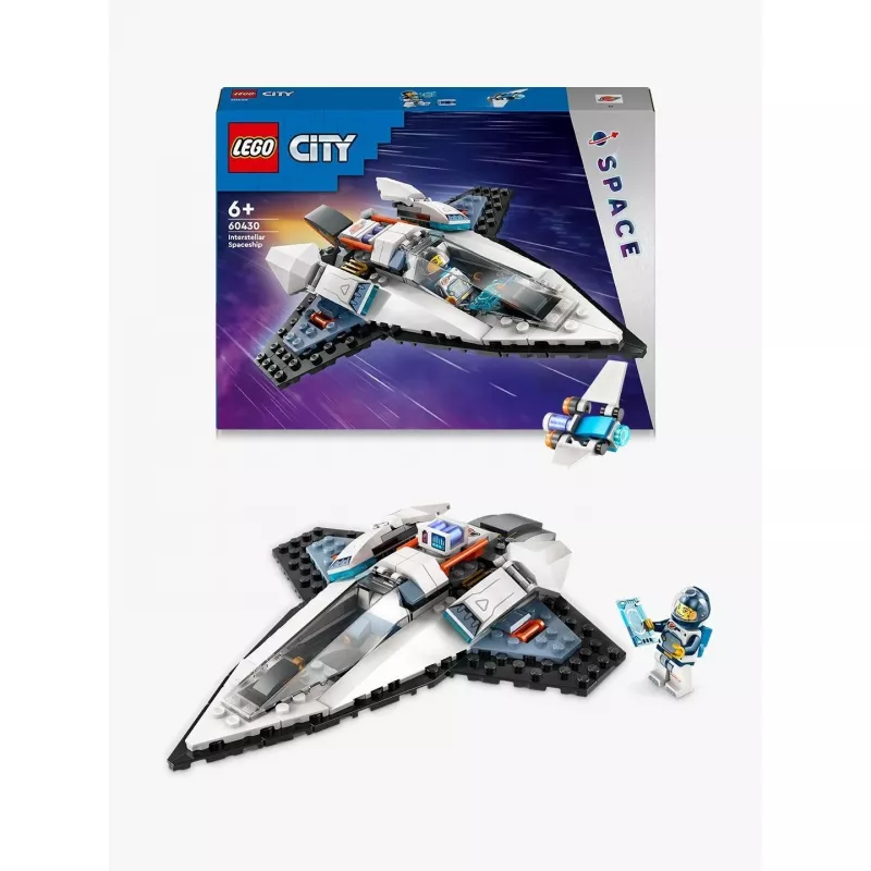LEGO City 60430 Nave espacial interestelar, conjunto de construção, 240 peças, 1 minifigura, a partir dos 6 anos