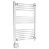 Aquecedor de casa de banho elétrico Adler AD 7824 600 W, branco, IP24, para montagem na parede, 500×900 mm