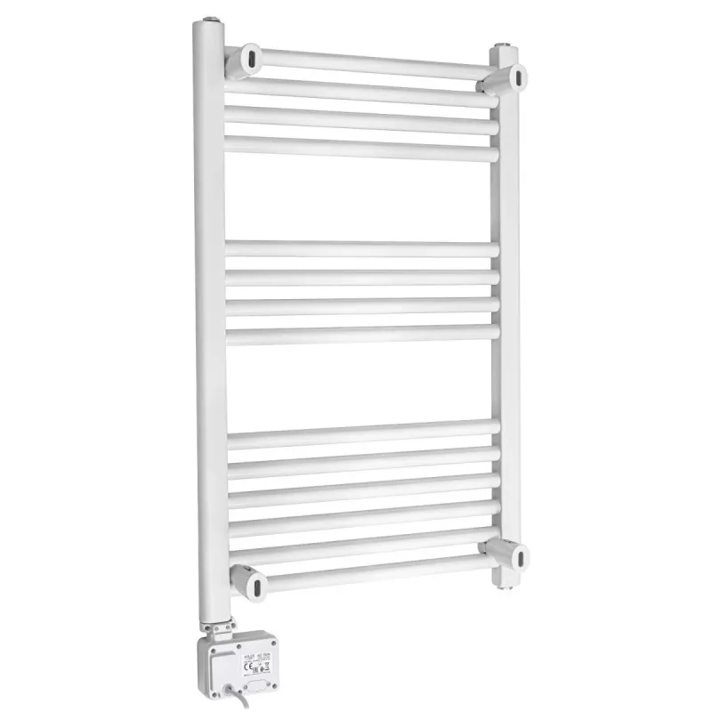 Aquecedor de casa de banho elétrico Adler AD 7824 600 W, branco, IP24, para montagem na parede, 500×900 mm