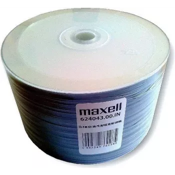 CD-R virgens MAXELL 624043 700 MB 52x 50 unid., 80 min., 120 mm