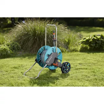 Enrolador com carro Gardena AquaRoll M