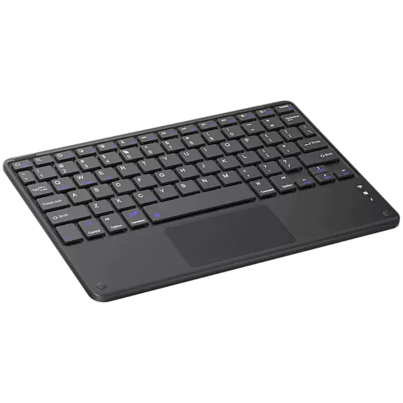Teclado Bluetooth Blackview K2, 242,3 x 168,7 x 6,5 mm, Bluetooth 3.0, bateria 280 mAh, Windows, Android, iOS, preto