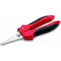 Tesoura Cimco 120122 universal corte reto preto vermelho