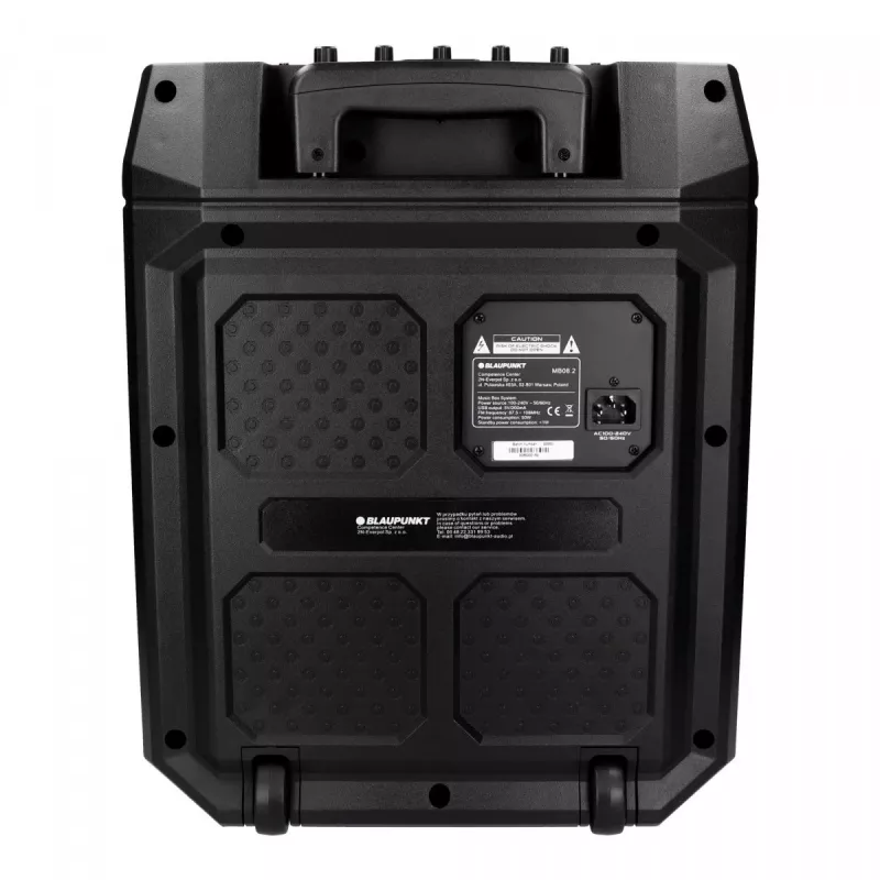 Sistema de áudio MB08.2 PLL FM USB/SD/BT Karaoke LED