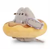 Mascote Pusheen in a Chocolate Donut