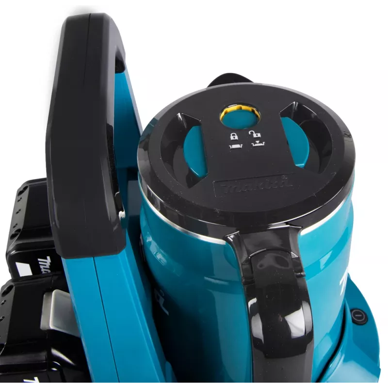Chaleira elétrica a bateria DKT360Z, 36 volts (2x 18 volts) (azul/preto, sem bateria e carregador, 0,8 litros)