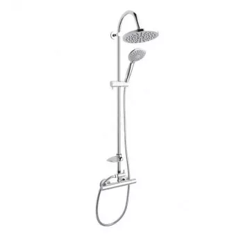 Misturadora termostática de duche Ferro NP71-TRM7U – misturadora termostática de duche encastrada, uma saída