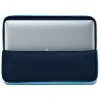 Capa para portátil Rivacase Riva Szuzuka 15,6 polegadas Azul pastel, capa protetora acolchoada