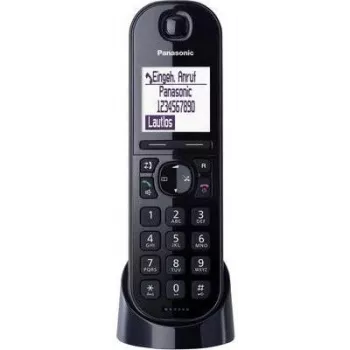 Panasonic KX-TGQ200 - Telefone digital sem fios - DECT\GAP - Preto (KX-TGQ200GB)
