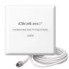 Antena 4G/5G LTE exterior QOLTEC 9 dBi com conector SMA e cabo de 3 m