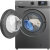 BOMANN WA 7185 máquina de lavar roupa de carga frontal, 8 kg, 1400 rpm, titânio/preto