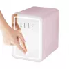 Mini-frigorífico com espelho de maquilhagem LED Elle ESDAFX04PUEU 4 L, roxo