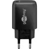 Goobay 65367 carregador interior AC para portátil smartphone tablet preto