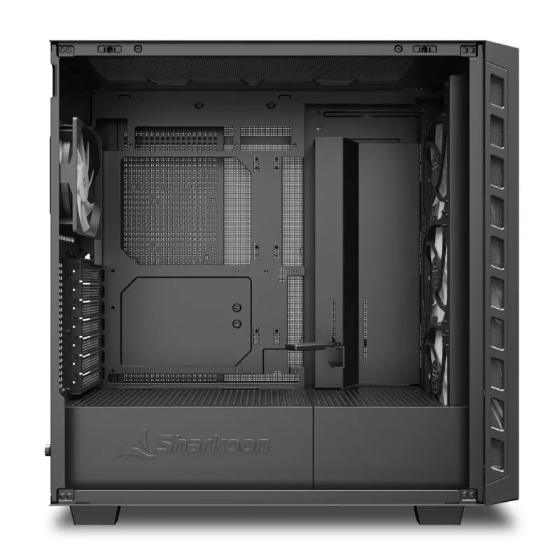 Sharkoon REBEL C80G RGB Midi Tower preto