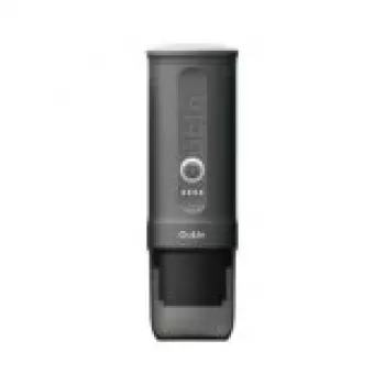 Máquina de café OUTIN Outin Nano cinzento — entrada de café em pó, 20 bar, bateria 7500 mAh, 670 g