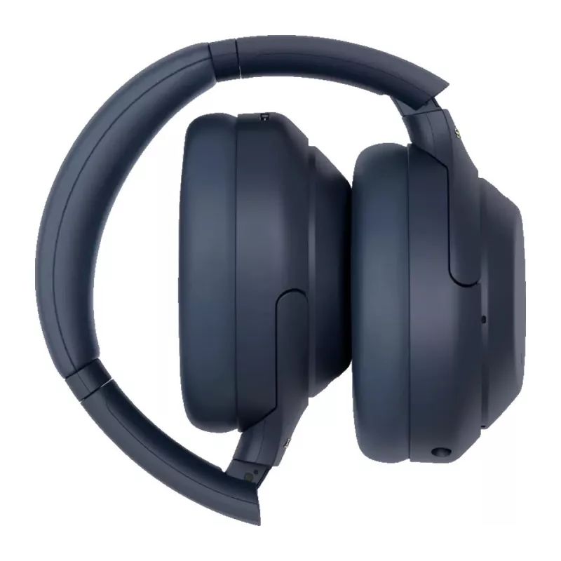 Auscultadores Sony WH1000XM4L.CE7, circumaurais, com fios e sem fios (Bluetooth, USB-C), azul, modo de utilização de arco de cabeça