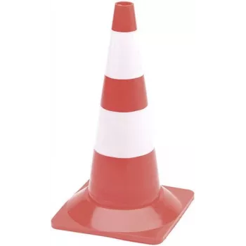 Velleman 1190-50 cone de trânsito vermelho - branco PVC (1190-50)