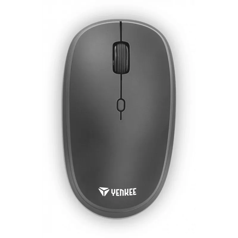 Conjunto de teclado e rato sem fios YENKEE YKB 2008CS — 2,4 GHz USB, layout compacto