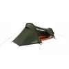 Tenda de túnel easy camp Sarek 1 (verde-escuro/laranja, 2025) — design de túnel para uma pessoa