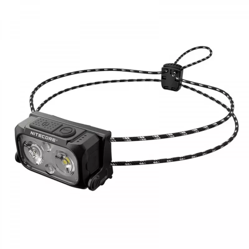 Lanterna de cabeça Nitecore NU21 360 lúmenes Midnight Shadow – lanterna de cabeça recarregável compacta, 360 lm de potência