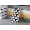 Capa de proteção iKins para Apple iPhone 8/7 – design pirâmides branco