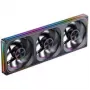 Ventoinha de caixa Jonsbo ZA-420BR PWM Reverse ARGB — 3×140 mm, preto