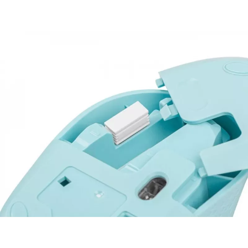 Natec Stork NMY-2001 rato ótico sem fios, 1600 DPI, recetor USB, azul