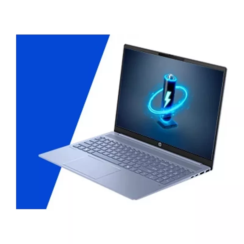 HP OmniBook 5 AI 16 2K Core Ultra 5 225U 16GB/512GB SSD Win11 Home - Azul-céu - 16-af1454ng - Layout do teclado possivelmente alemão