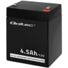 Qoltec 53033 bateria AGM 12 V 4,5 Ah, máx. 1,35 A, sem manutenção