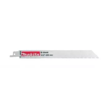 MAKITA FOLHA DE SERRA BIM PARA SERRA SABRE 200x0,9mm /5 unid. AÇO, METAL NÃO FERROSO. 1,5-3mm