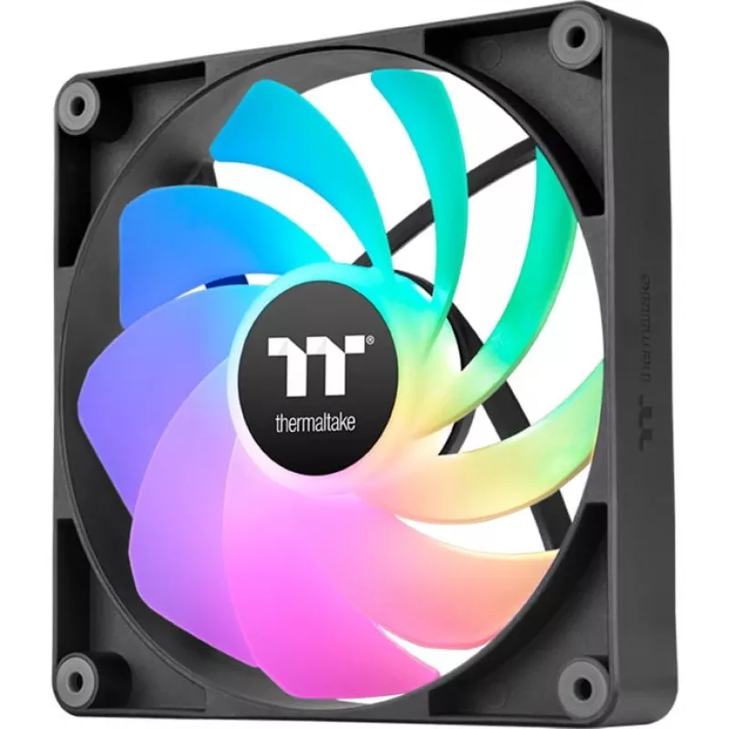Thermaltake CT120 Reverse ARGB Ventoinha para Caixa 120mm, Pack de 2, Preto