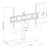 Suporte de TV MACLEAN MC-386 para televisores de 32 a 75 polegadas, até 40 kg, VESA 600x400 mm, rotativo, autónomo