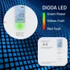 Sensor de monóxido de carbono QOLTEC 52577 — alarme a pilhas, nível sonoro 85 dB