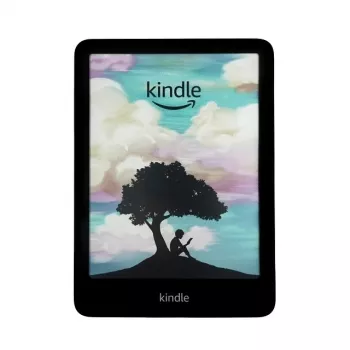 Leitor de e-books Amazon Kindle Colorsoft Signature Edition 7 polegadas 32 GB Wi‑Fi carregamento sem fios, IPX8 à prova de água, preto