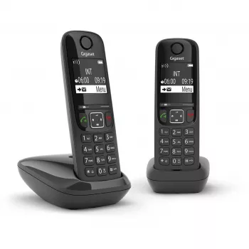 Gigaset AS690 Duo preto int.