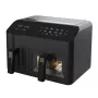Fritadeira de ar quente elétrica Maestro MR-760 – aparelho de bancada com construção dupla, 3,5 L + 6 L, controlo tátil, 2000–2400 W, preto