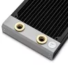 Fitting EK Water Blocks latão dourado 3,75 mm de altura 2,3 cm de diâmetro