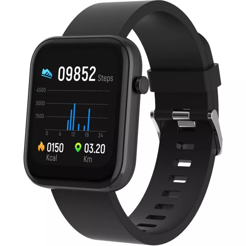 DENVER SW-182 - Smartwatch com pulseira - Ecrã de 4,3 cm (1,7 polegadas) - Bluetooth - Preto (116111000580)